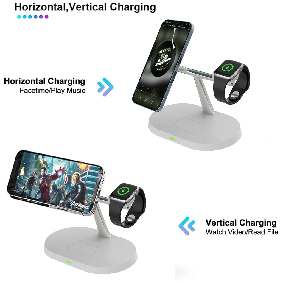 40W Three in One Wireless Charger