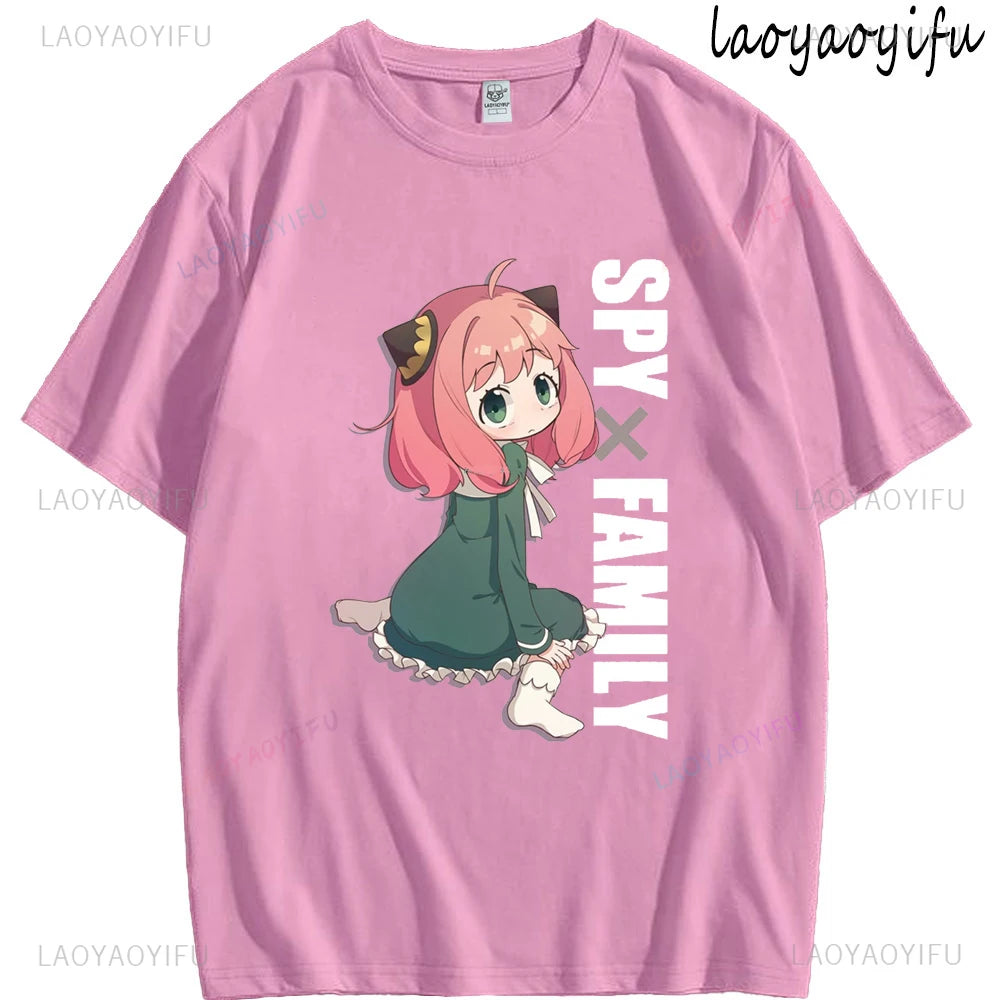 Spy House Ania Anime Print T-shirt