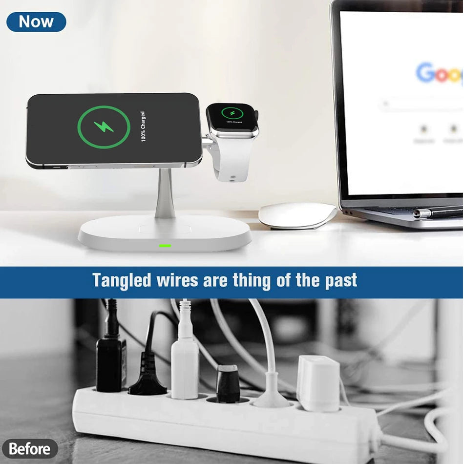 40W Three in One Wireless Charger