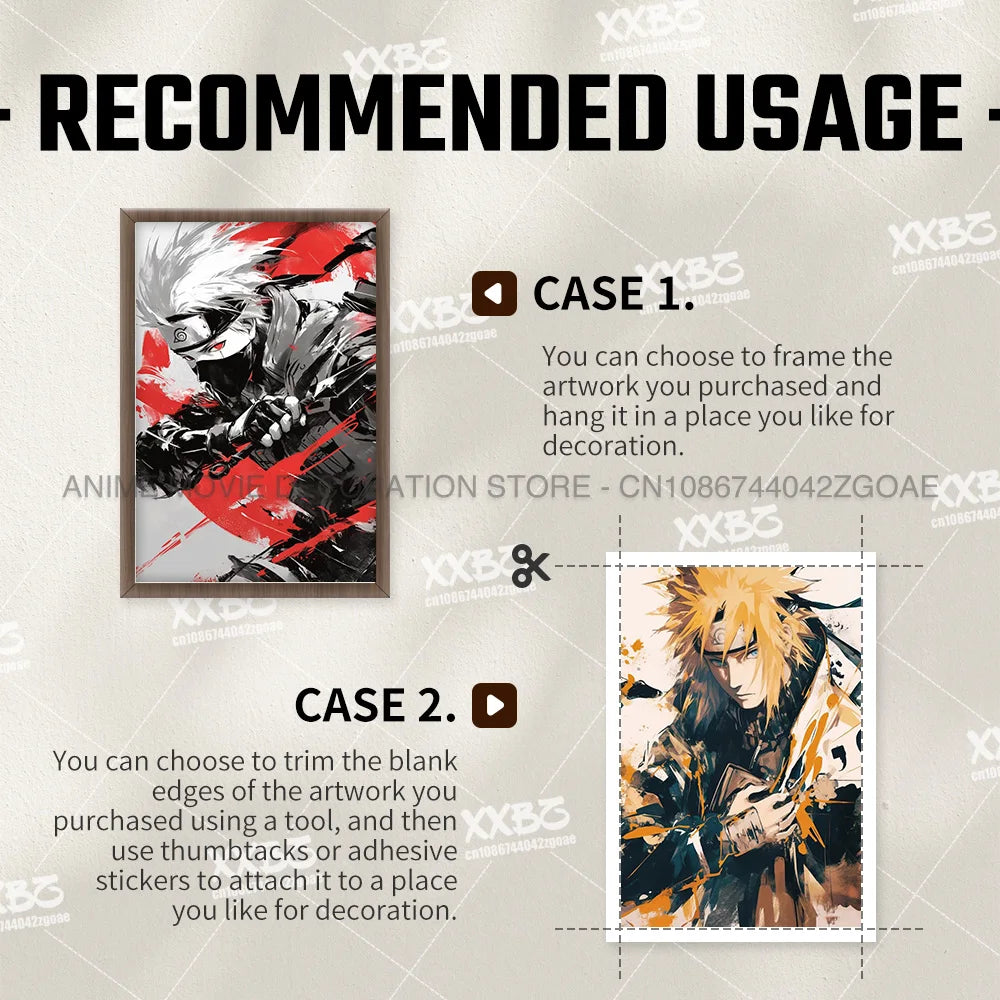 Naruto Canvas HD Print Posters