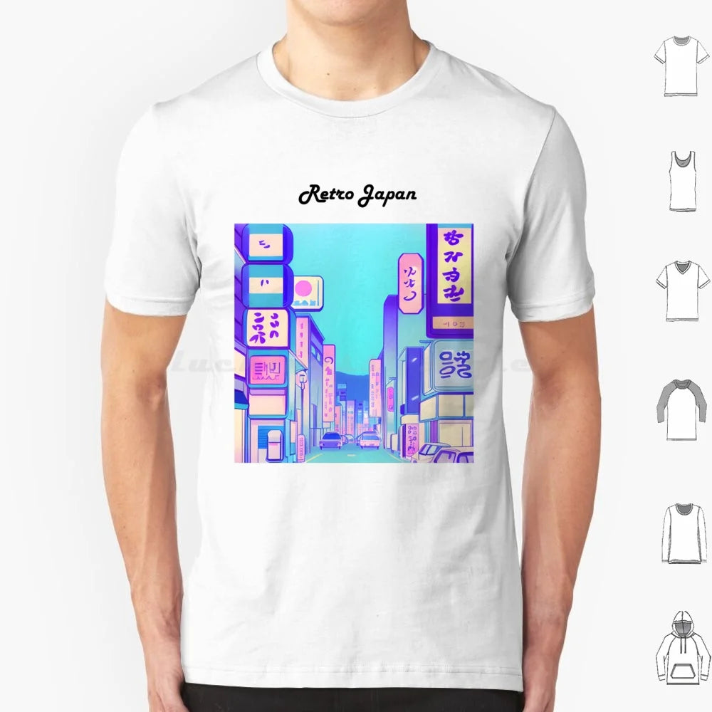 Retro Anime Vintage Kaiju Manga Food Wave Monster