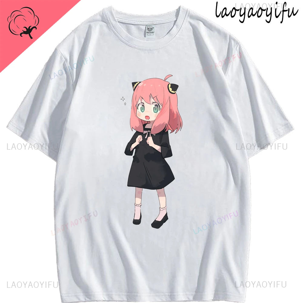 Spy House Ania Anime Print T-shirt