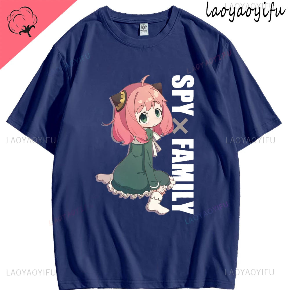 Spy House Ania Anime Print T-shirt