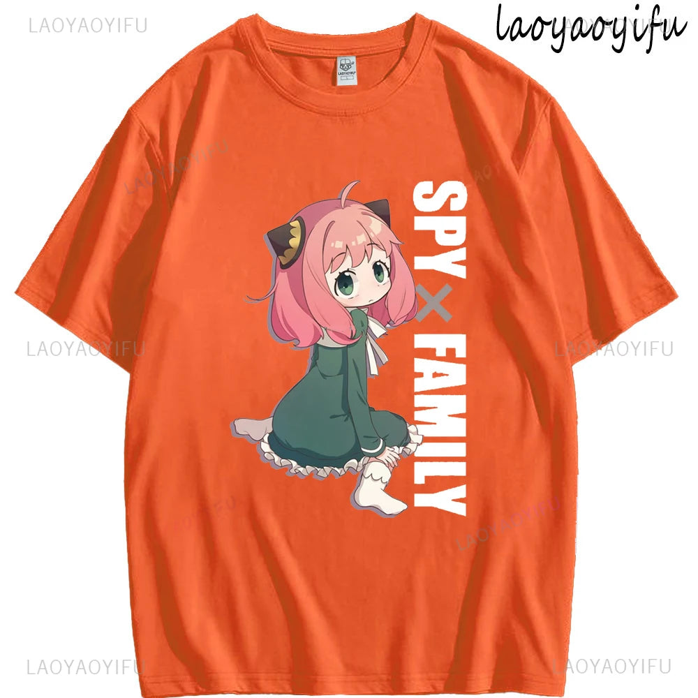 Spy House Ania Anime Print T-shirt