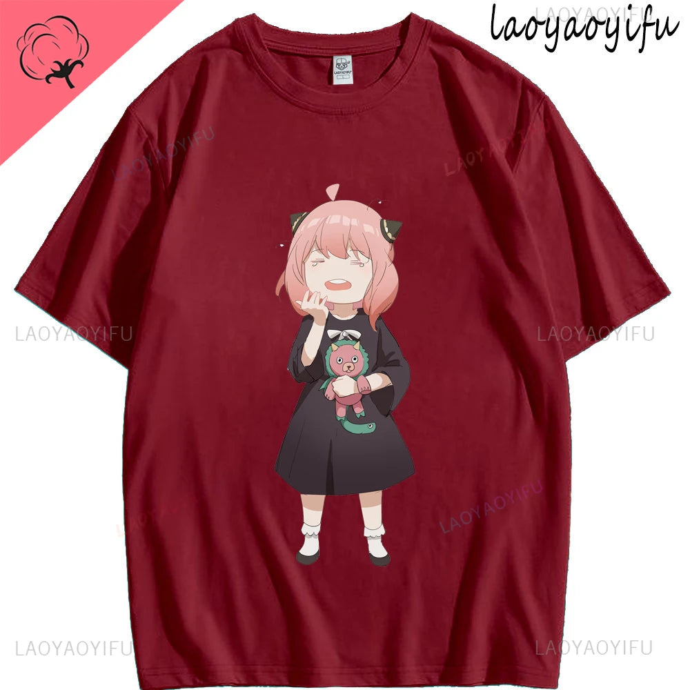Spy House Ania Anime Print T-shirt