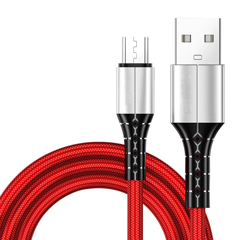 3A USB Cable 0.3M For iPhone Samsung Charger Cables