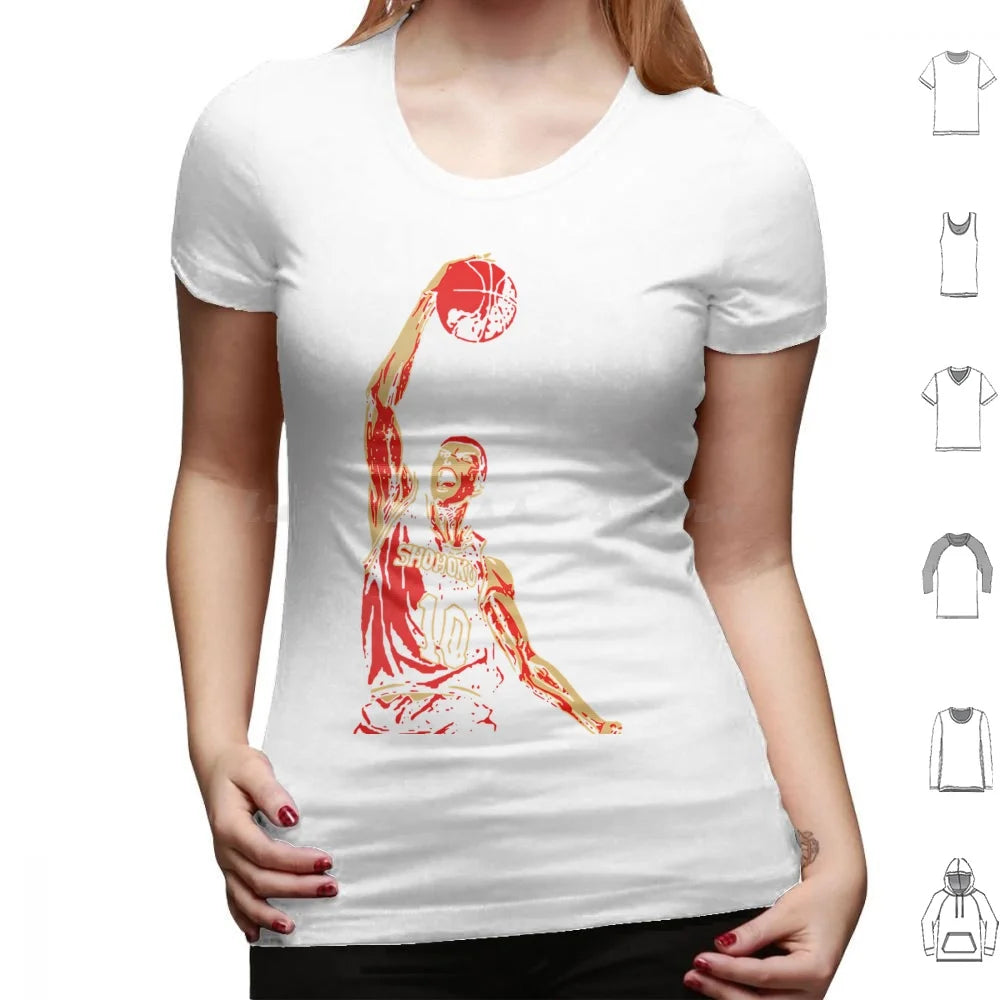 Retro Vintage Sakuragi Slam Sports T Shirt