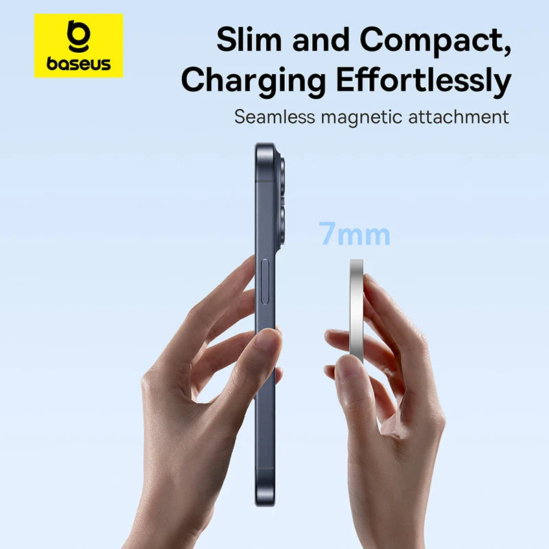 Baseus Qi2 15W Magnetic Wireless Charger Mini