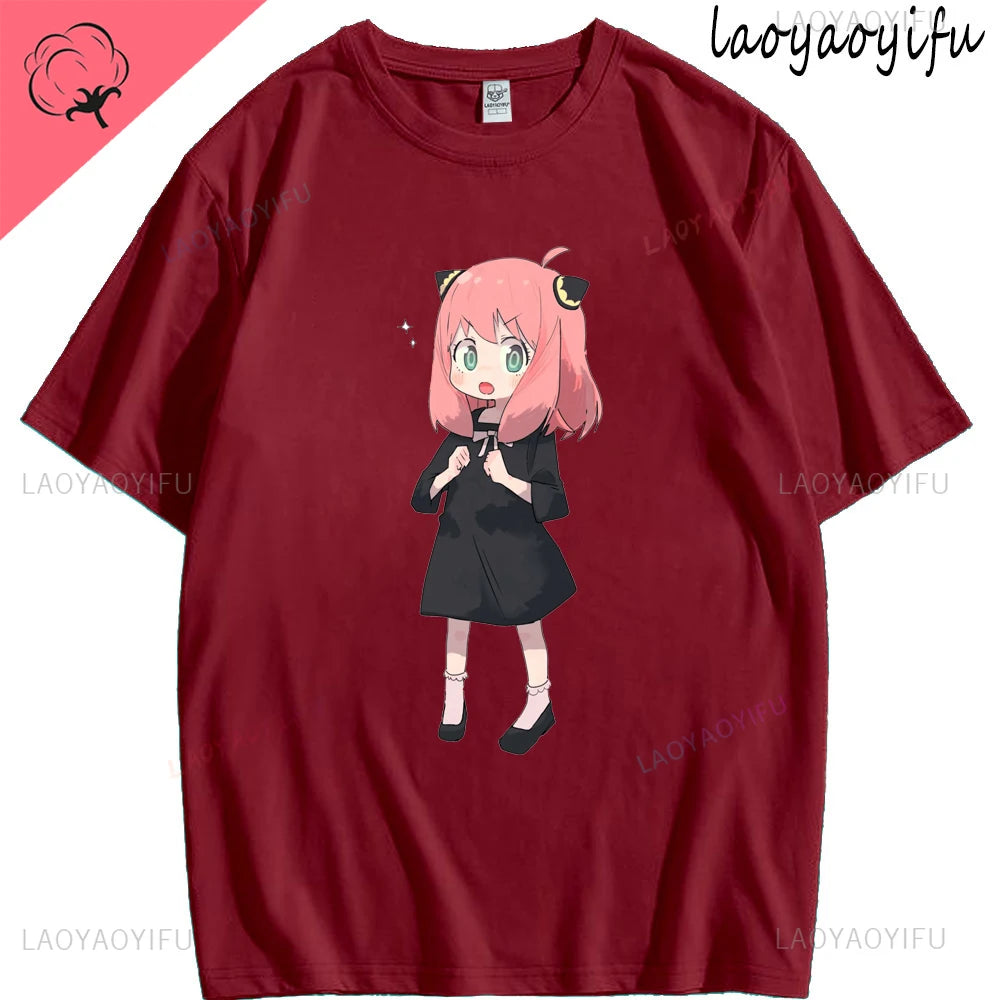 Spy House Ania Anime Print T-shirt