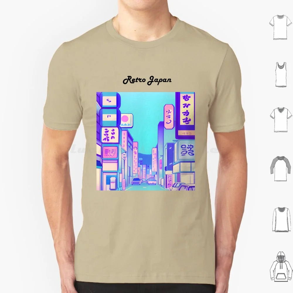 Retro Anime Vintage Kaiju Manga Food Wave Monster