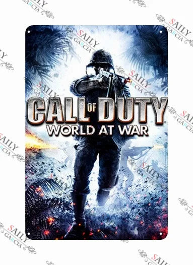 Call of Duty Metal Posters