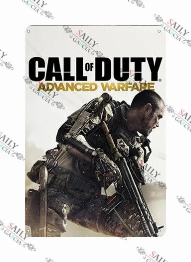 Call of Duty Metal Posters