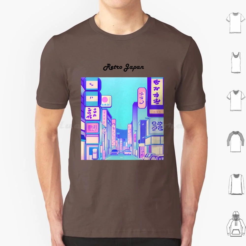 Retro Anime Vintage Kaiju Manga Food Wave Monster