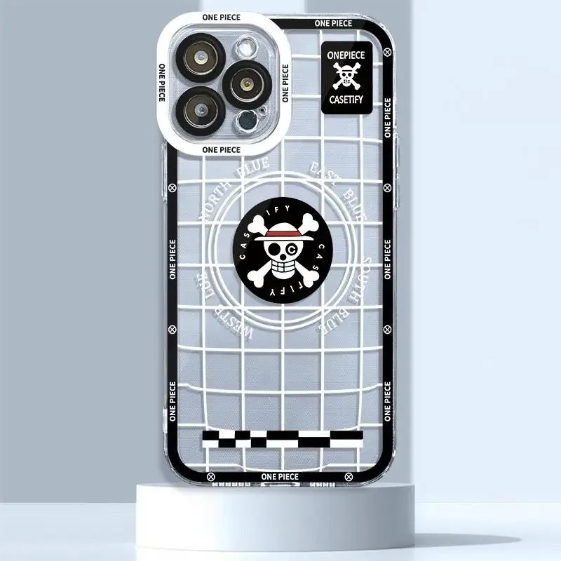 One Piece Clear Case For Samsung Galaxy