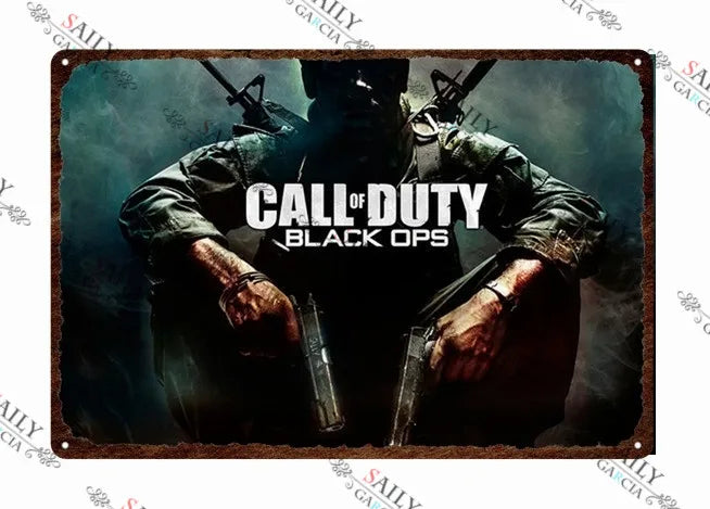 Call of Duty Metal Posters