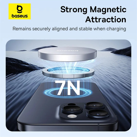 Baseus Qi2 15W Magnetic Wireless Charger Mini