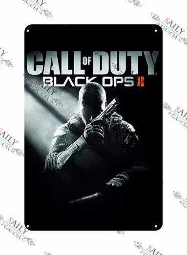 Call of Duty Metal Posters