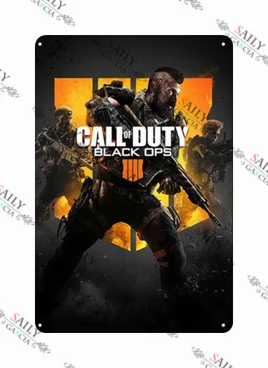 Call of Duty Metal Posters