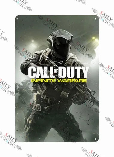 Call of Duty Metal Posters