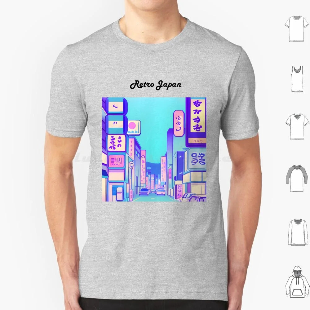 Retro Anime Vintage Kaiju Manga Food Wave Monster