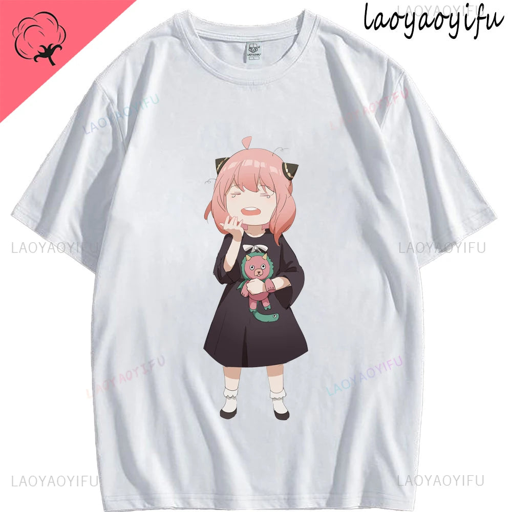 Spy House Ania Anime Print T-shirt