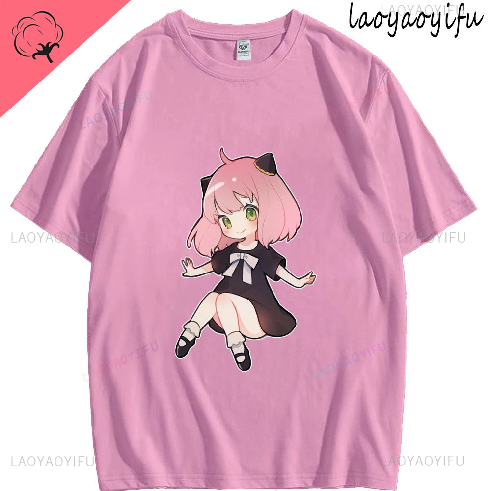 Spy House Ania Anime Print T-shirt