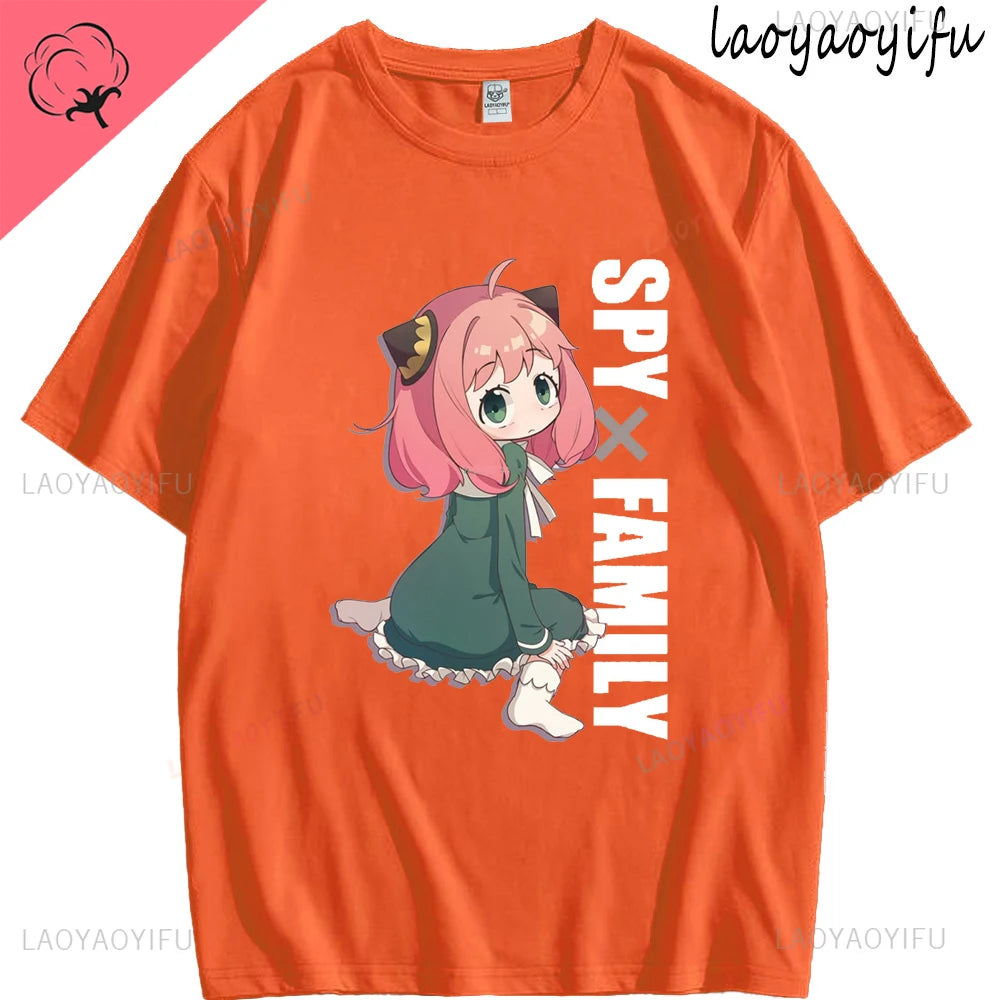 Spy House Ania Anime Print T-shirt