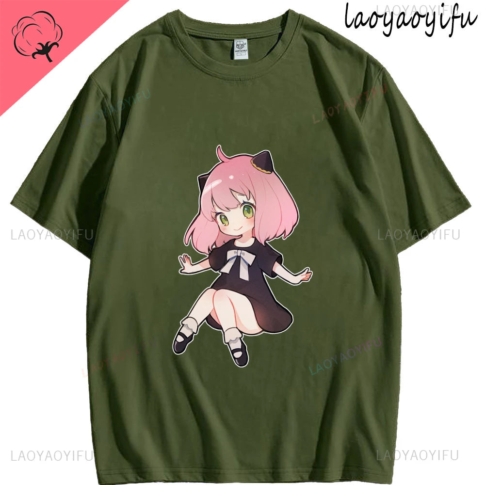 Spy House Ania Anime Print T-shirt