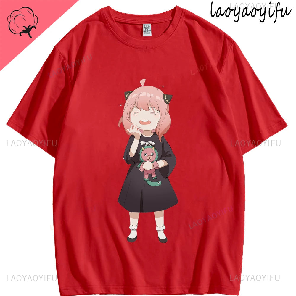 Spy House Ania Anime Print T-shirt