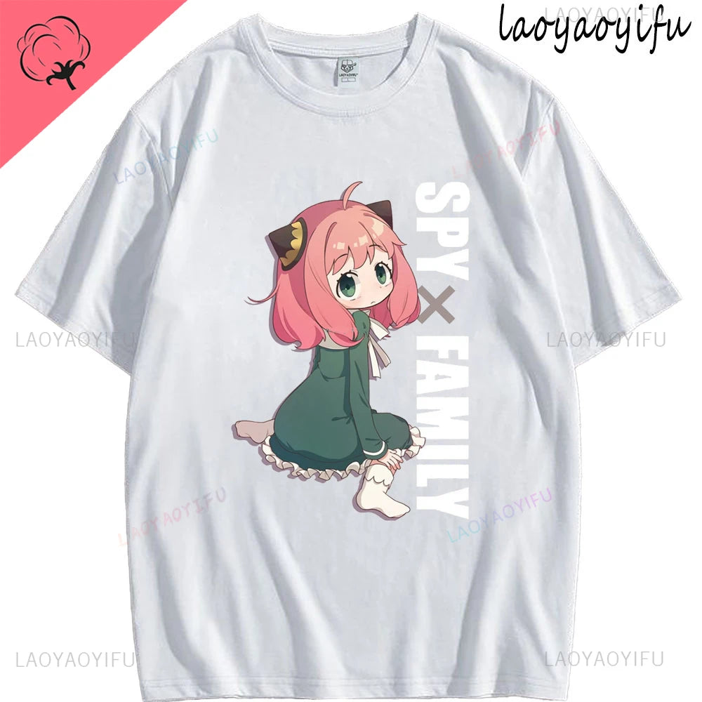 Spy House Ania Anime Print T-shirt