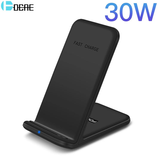 Wireless Charger Stand For iPhone/Samsung