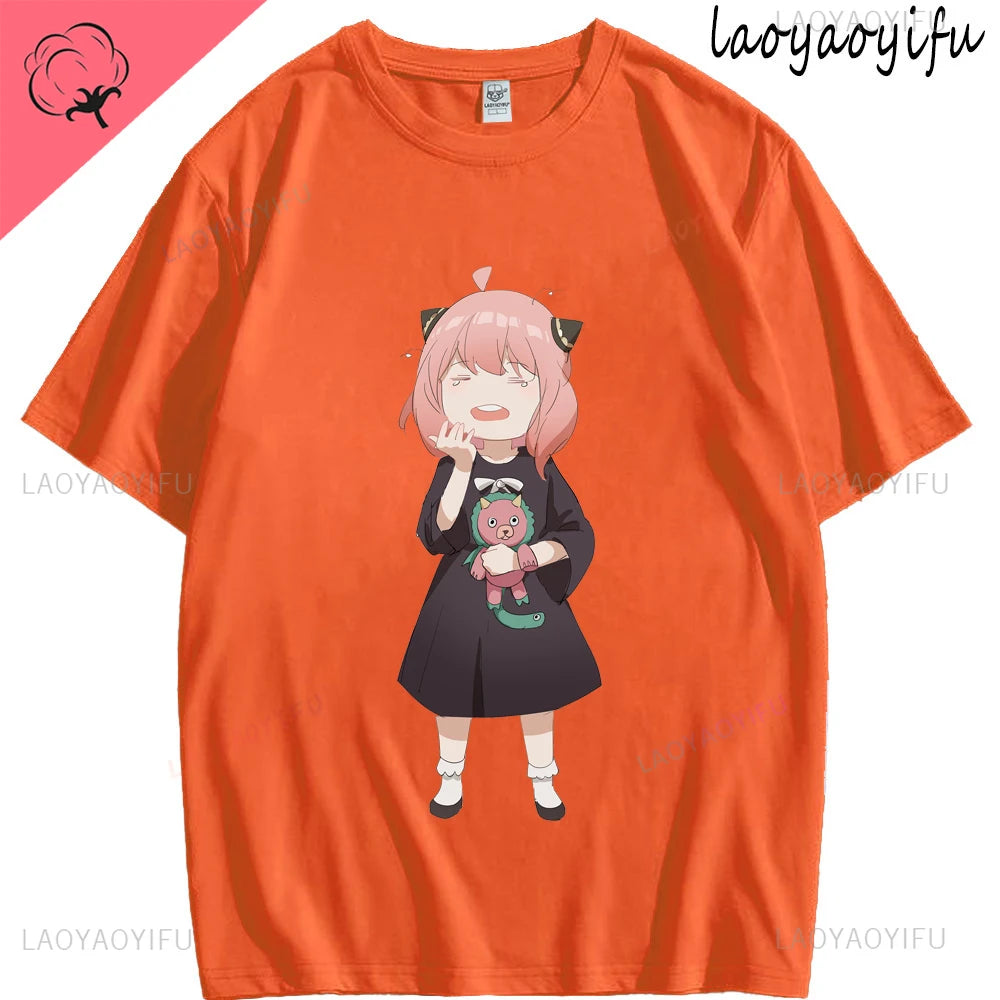 Spy House Ania Anime Print T-shirt