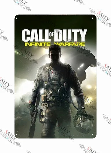 Call of Duty Metal Posters