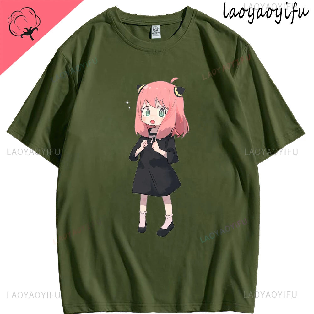 Spy House Ania Anime Print T-shirt