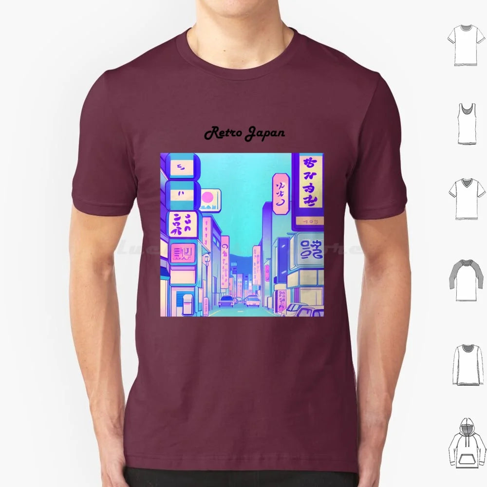 Retro Anime Vintage Kaiju Manga Food Wave Monster