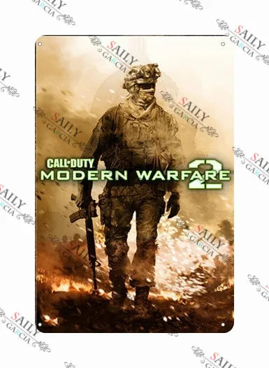 Call of Duty Metal Posters