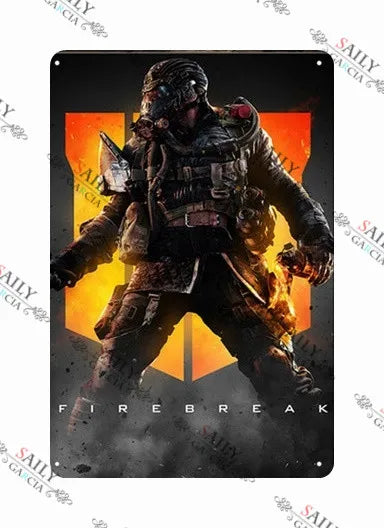 Call of Duty Metal Posters