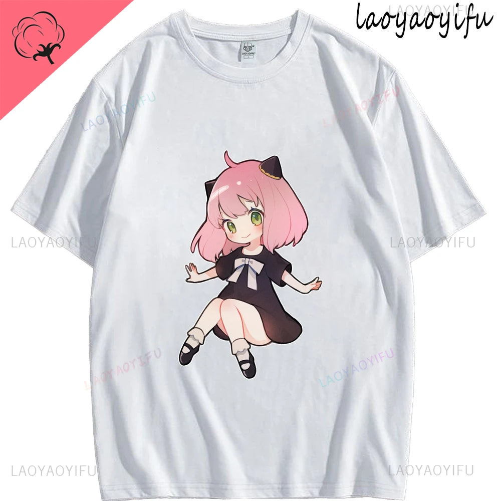 Spy House Ania Anime Print T-shirt