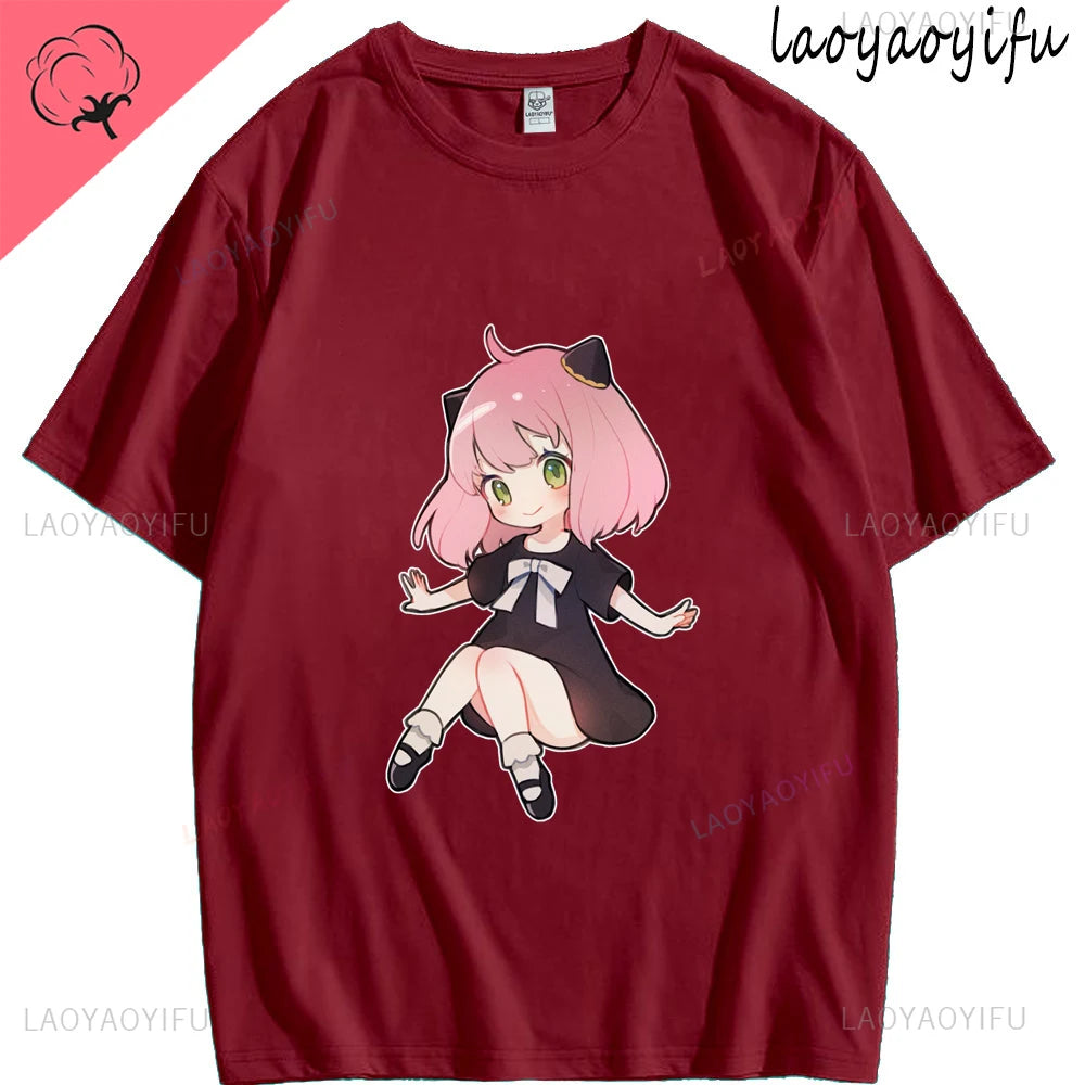 Spy House Ania Anime Print T-shirt