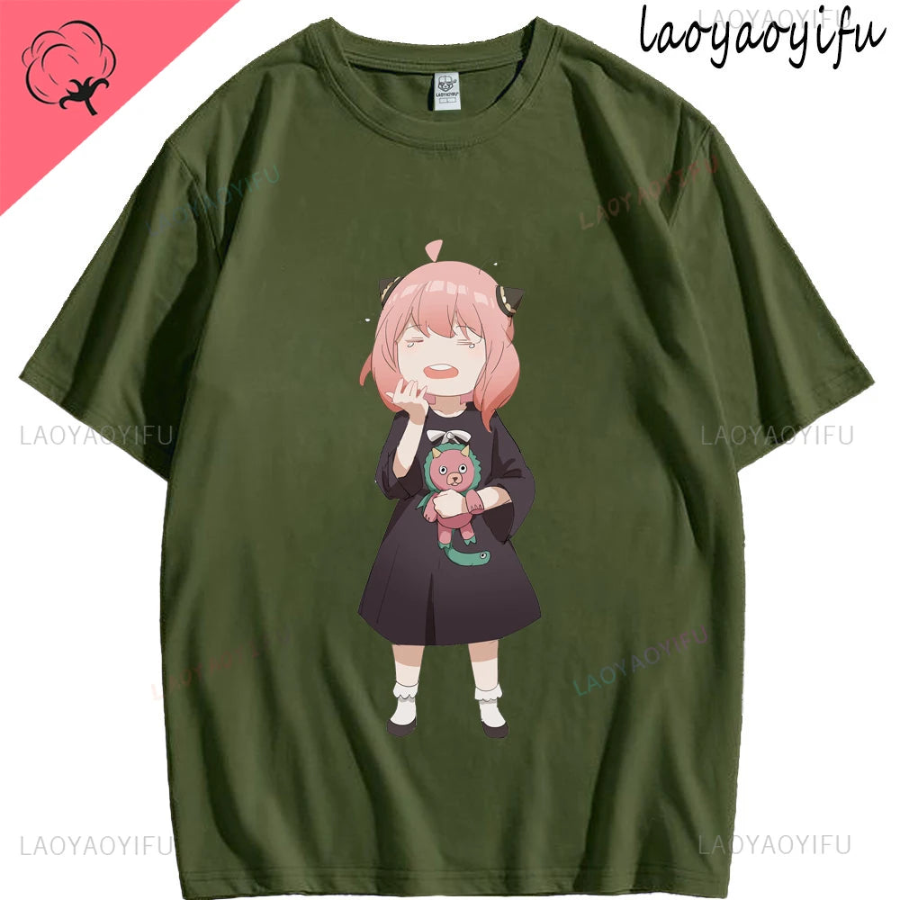 Spy House Ania Anime Print T-shirt