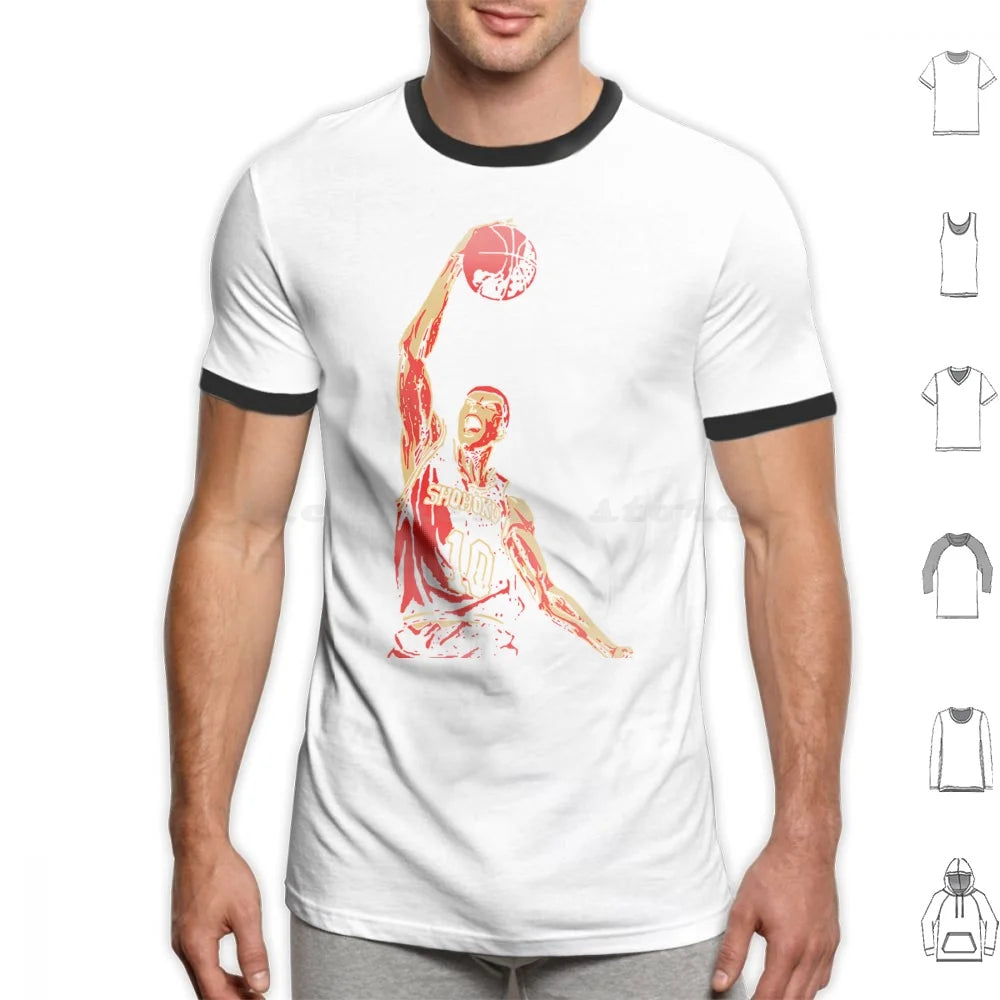 Retro Vintage Sakuragi Slam Sports T Shirt