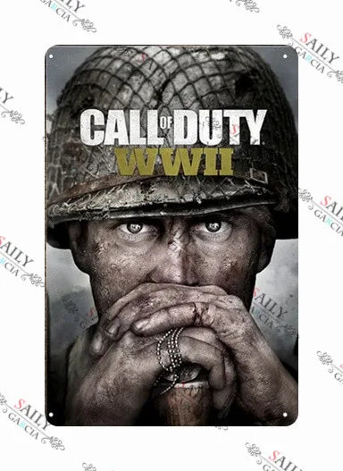 Call of Duty Metal Posters