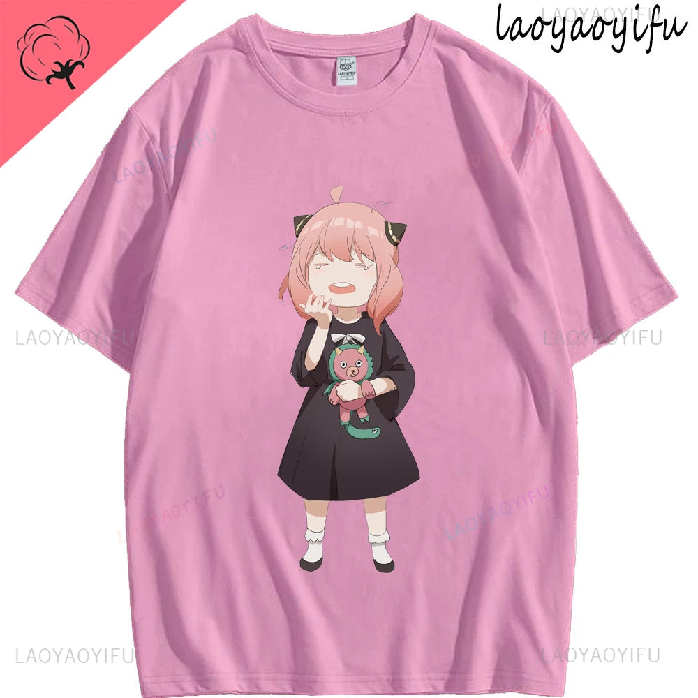 Spy House Ania Anime Print T-shirt