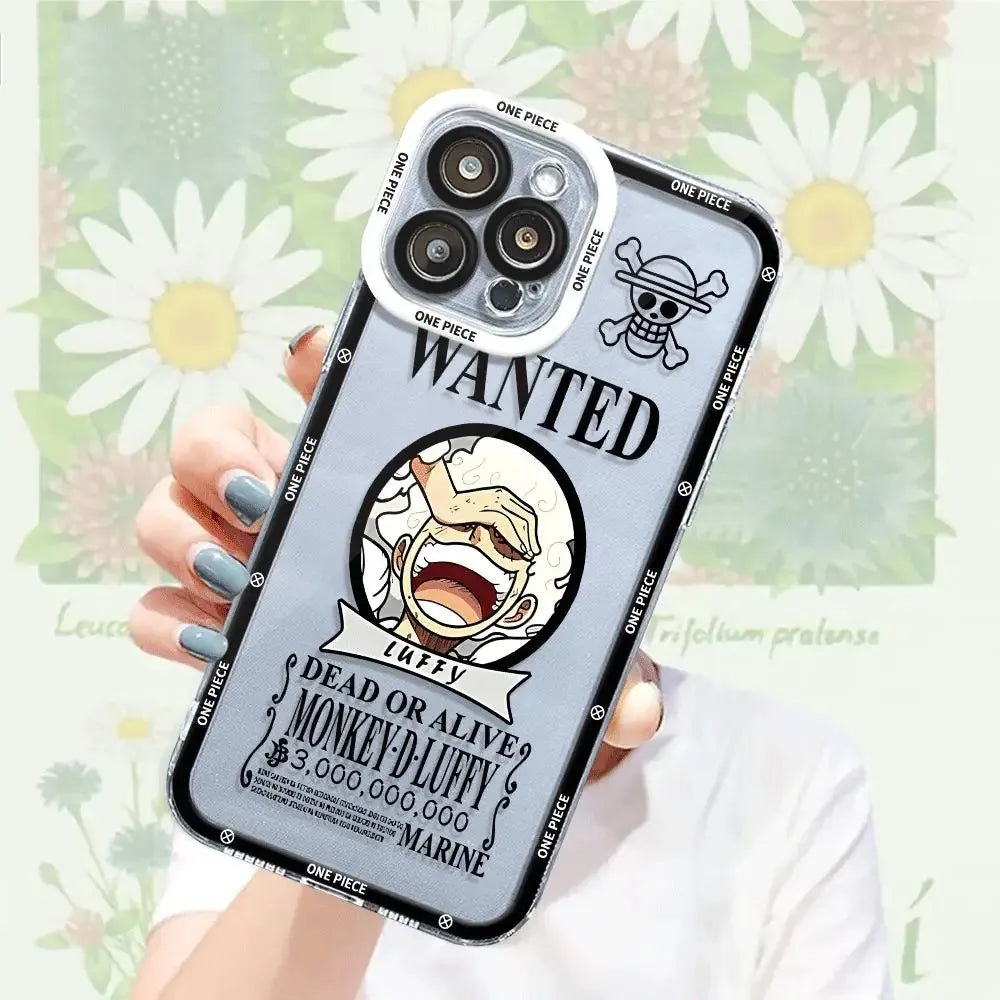 One Piece Clear Case For Samsung Galaxy