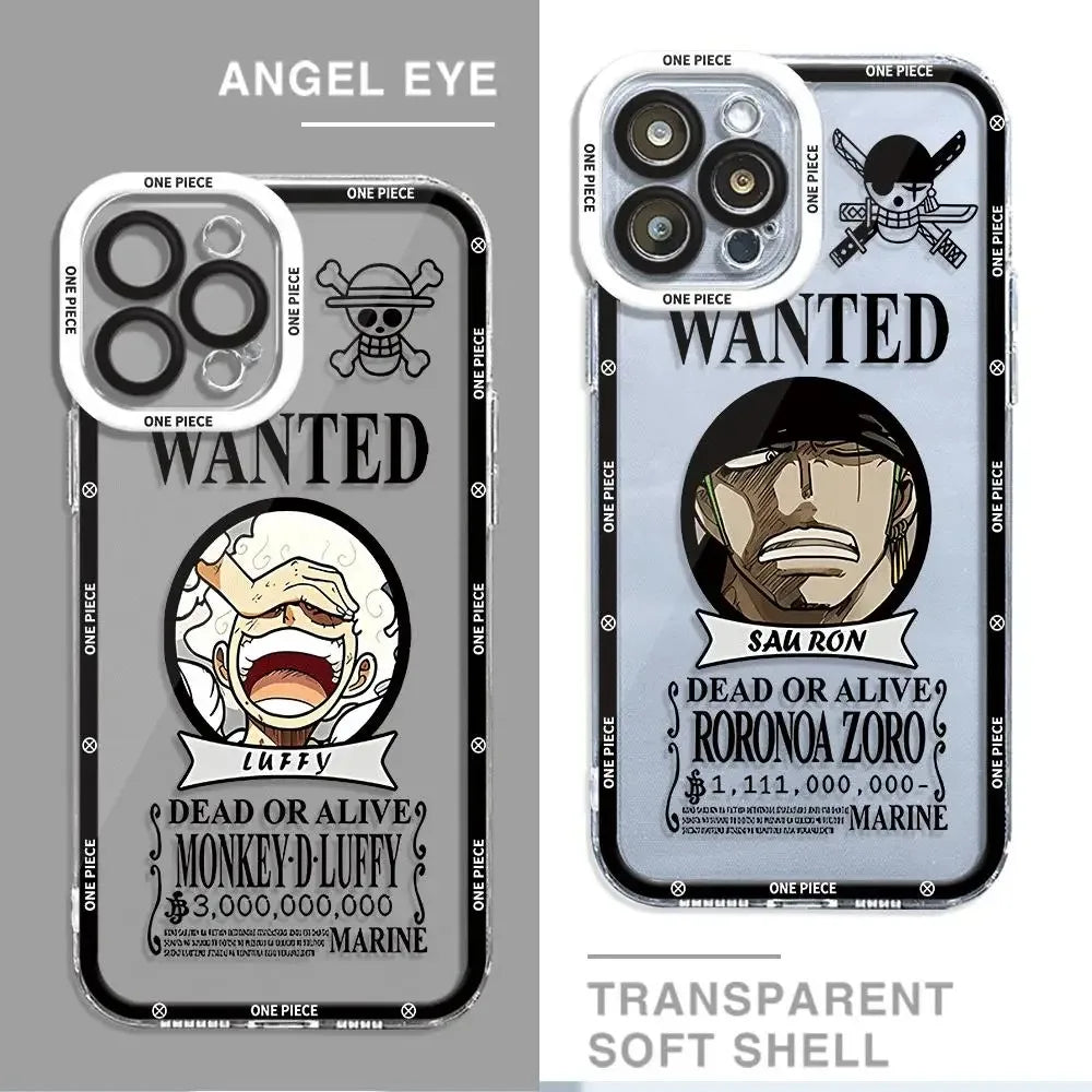 One Piece Clear Case For Samsung Galaxy