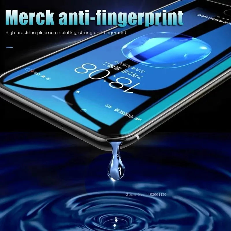 4 in 1 Anti-Spy Glass For iPhone Privacy Screen Protector