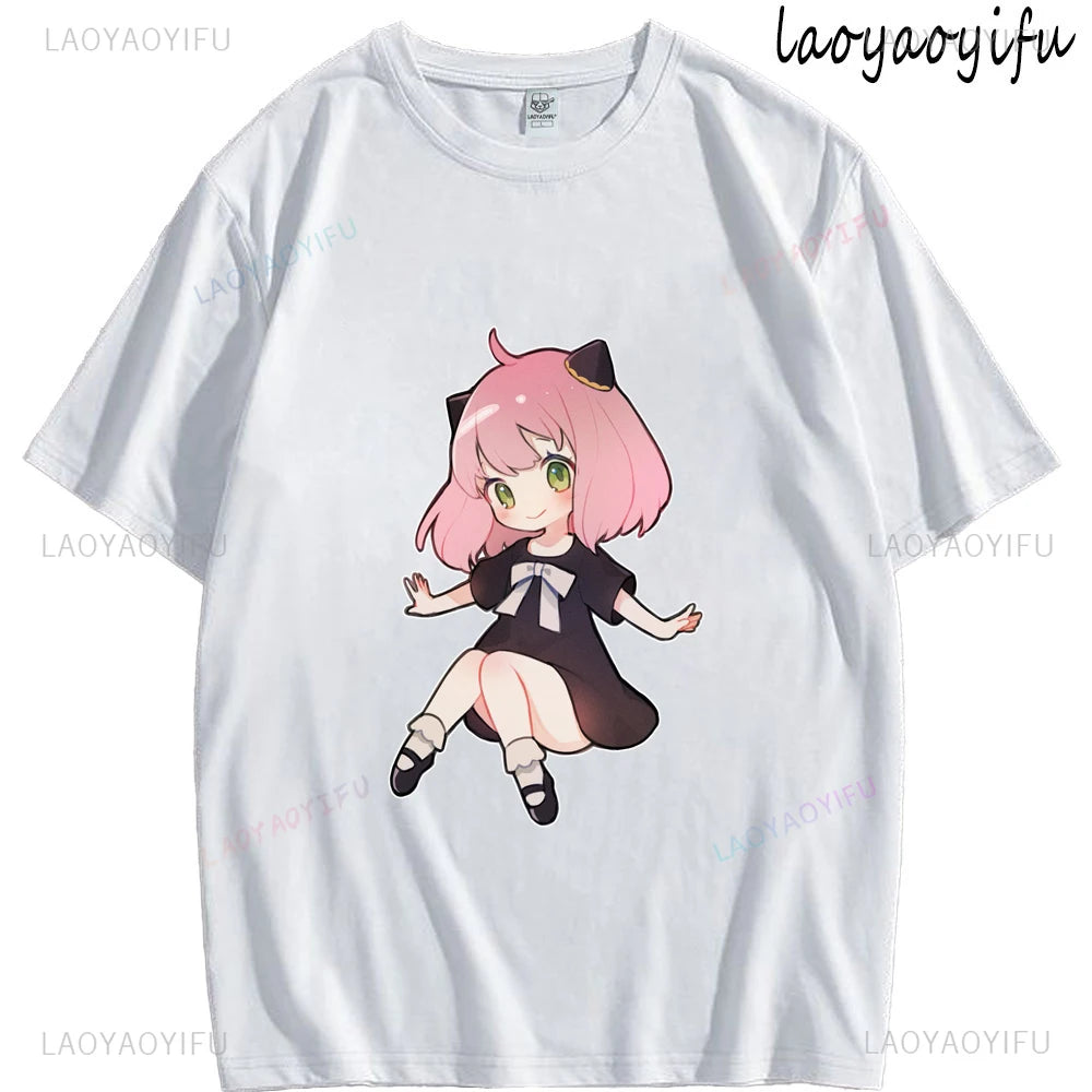 Spy House Ania Anime Print T-shirt