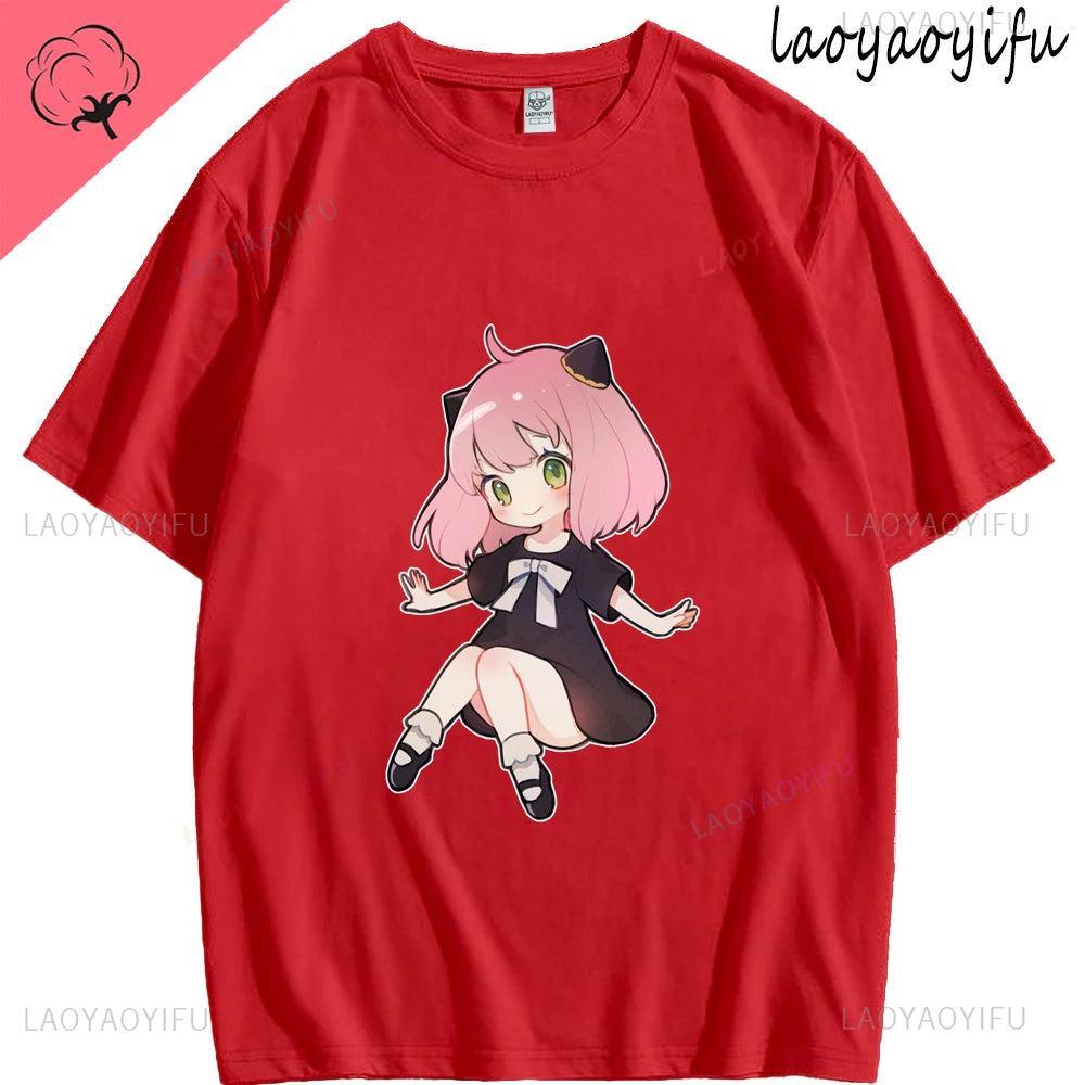 Spy House Ania Anime Print T-shirt