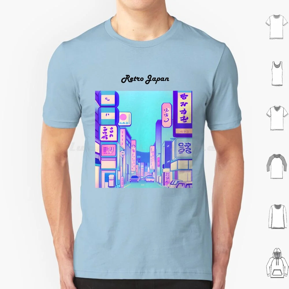 Retro Anime Vintage Kaiju Manga Food Wave Monster