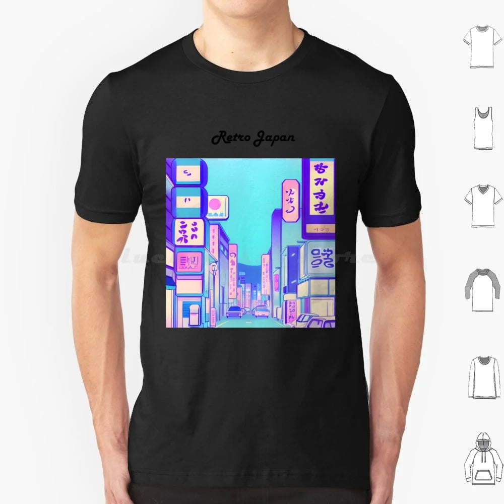 Retro Anime Vintage Kaiju Manga Food Wave Monster